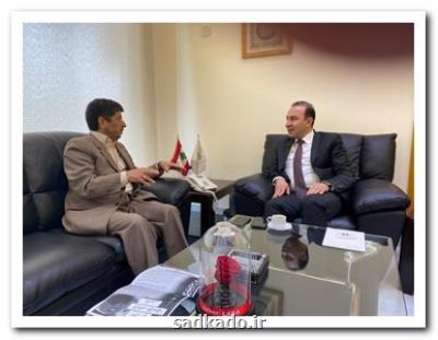 دیدار رایزن فرهنگی كشورمان با عباس مرتضی وزیر فرهنگ لبنان Image
