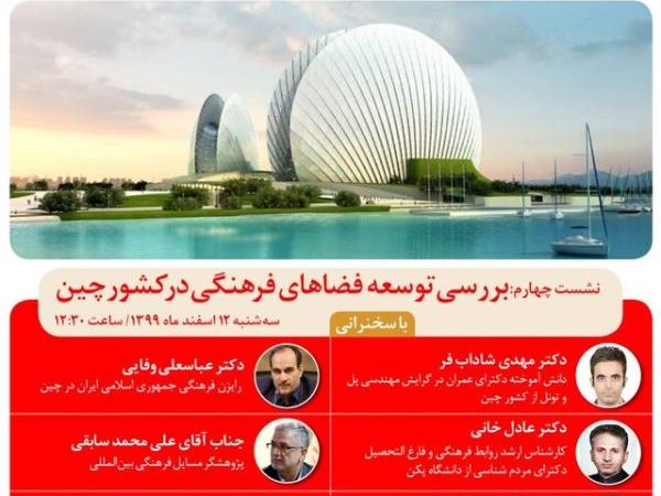 برگزاری وبینار توسعه فضاهای فرهنگی در کشور چین Image
