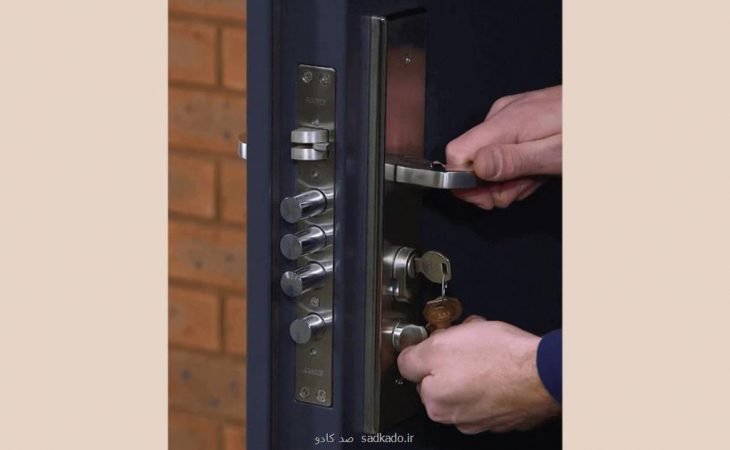 آموزش ساده باز كردن قفل درب های ضد سرقت Image