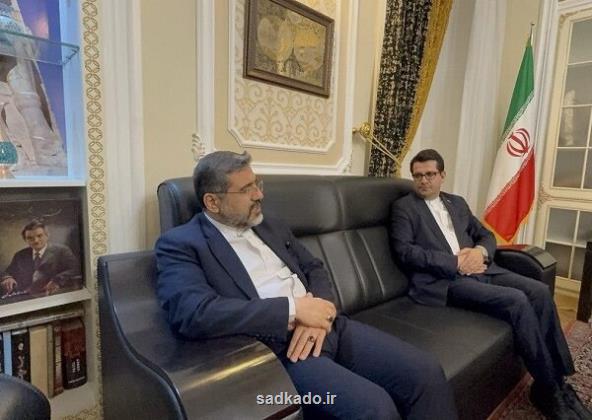 در سفارت ایران در باكو؛ اسماعیلی با سفیر ایران در باکو دیدار کرد Image