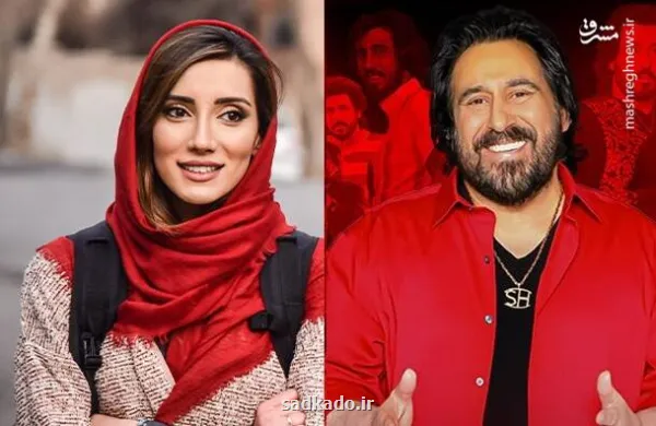 شهرام شب پره و صدف بیوتی گنگ تبلیغاتی فیلیمو Image