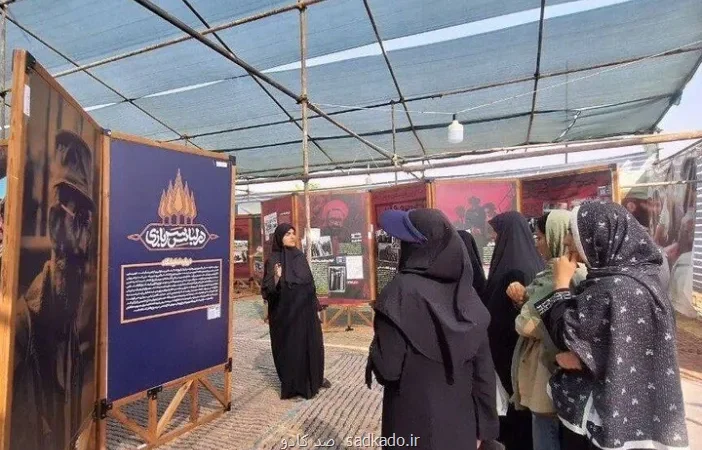 موزه سیار در لباس سربازی در راه اربعین Image